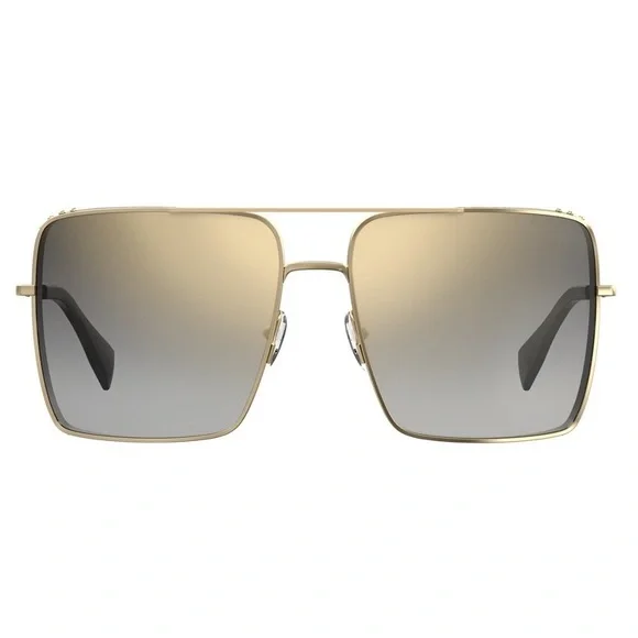 MOSCHINO Flat Brow Bar Gradient Sunglasses Moschino MOS134/F/S multicolor , tortoise frame with  main image 2